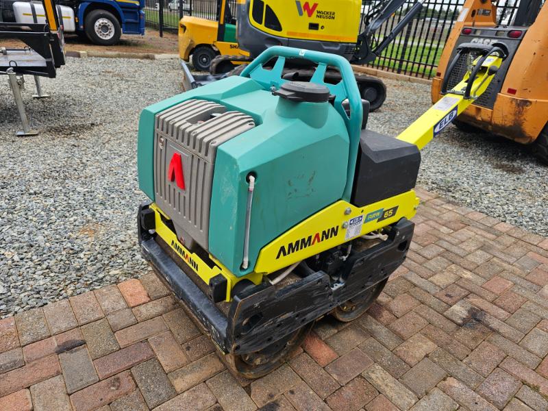 2023 AMMANN ARW65 1TON WALK BEHIND ROLLER AND TRAILER