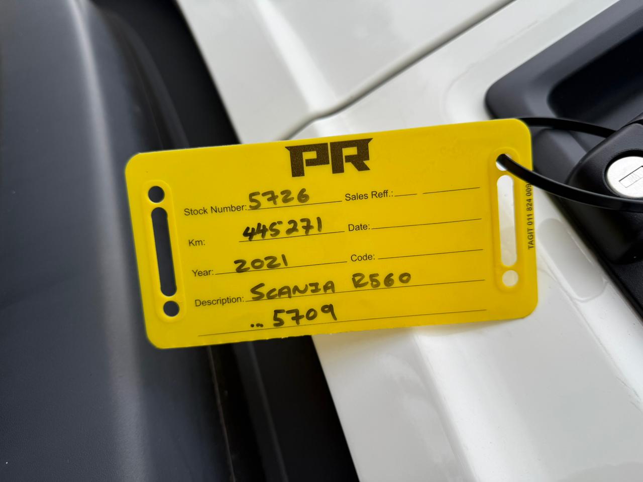 2021 SCANIA R560 TRUCK TRACTOR (SN5726)