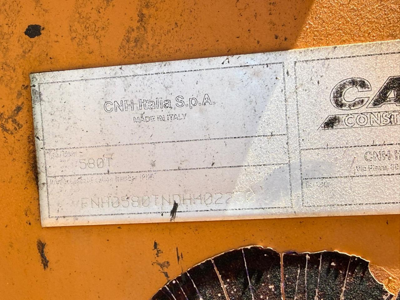 2013 CASE 580T 4X4 TLB (A1346)