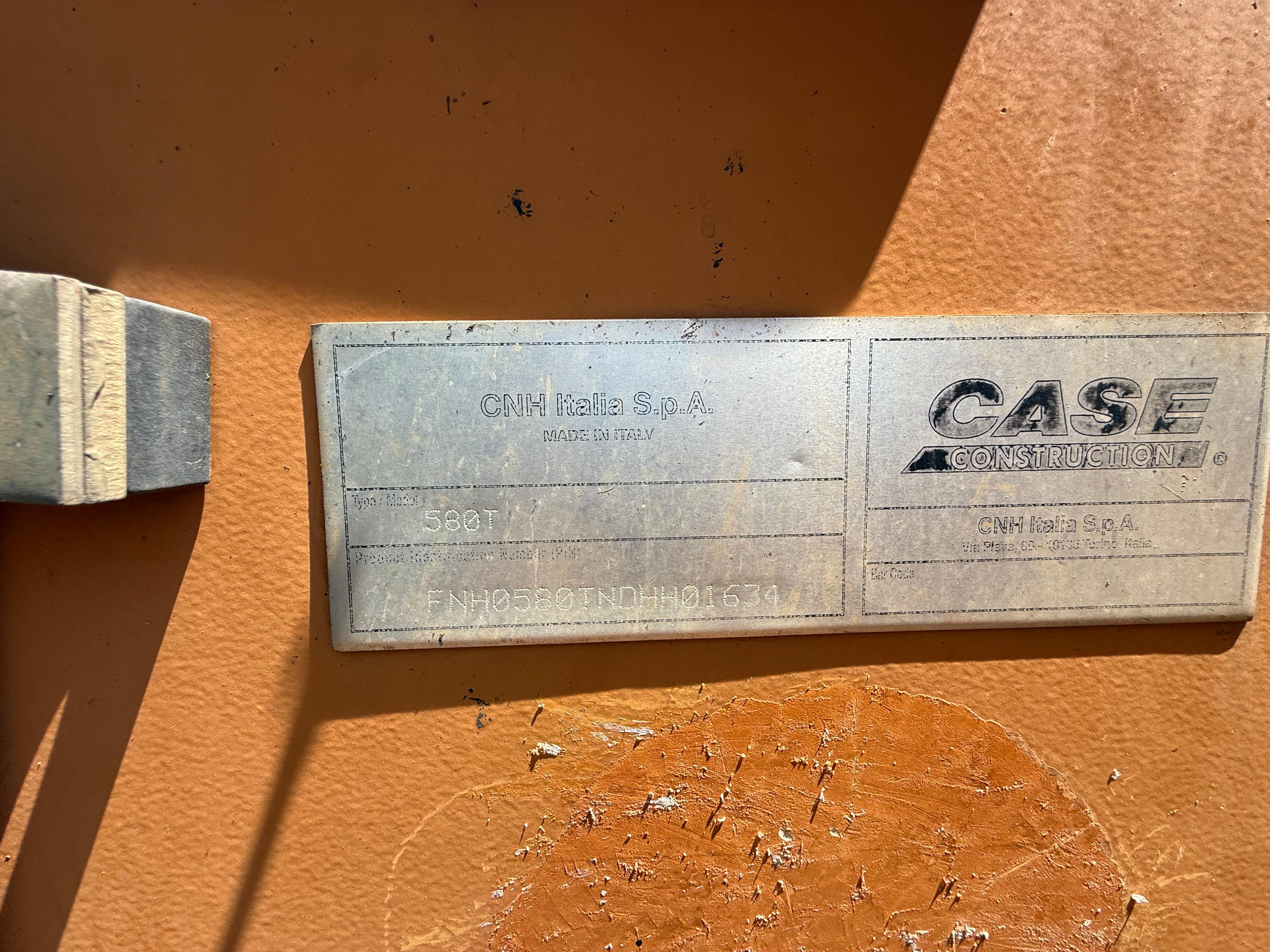 2013 CASE 580T TLB 4X4 (A1347)