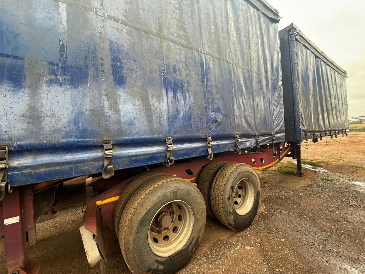 2012 HOMEZ SUPER LINK TAUTLINER TRAILER (IS974)