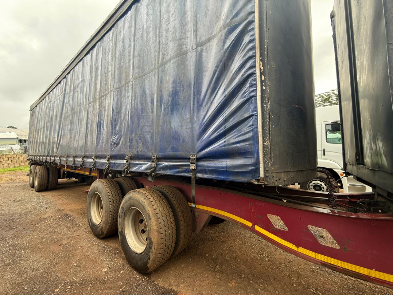 2012 HOMEZ SUPER LINK TAUTLINER TRAILER (IS974)