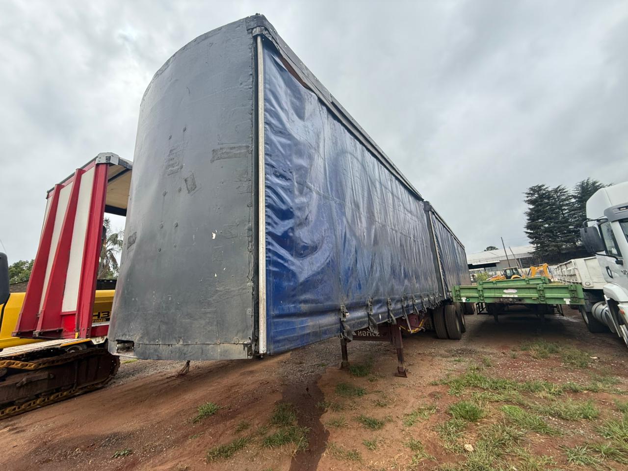 2012 HOMEZ SUPER LINK TAUTLINER TRAILER (IS974)