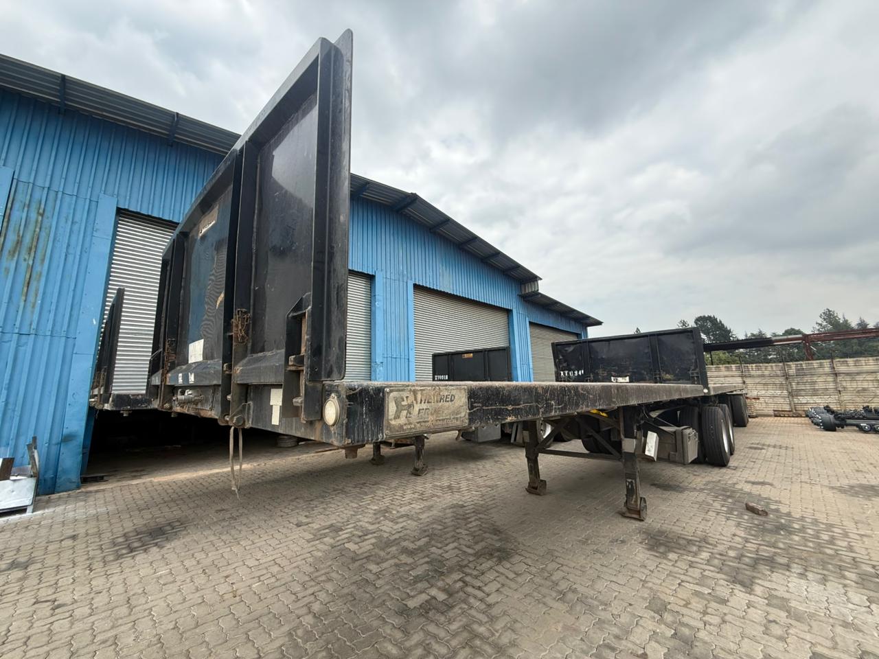 2018 HENRED FREUHAUF SUPER LINK FLAT DECK TRAILER (SN5824)
