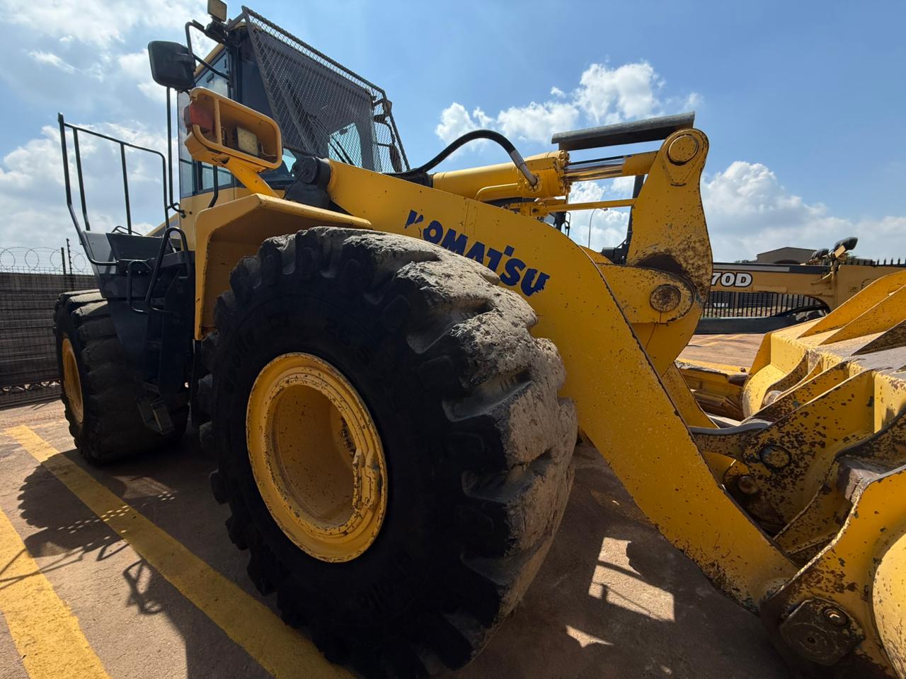 2013 KOMATSU FRONT END LOADER W 480 (A1354)