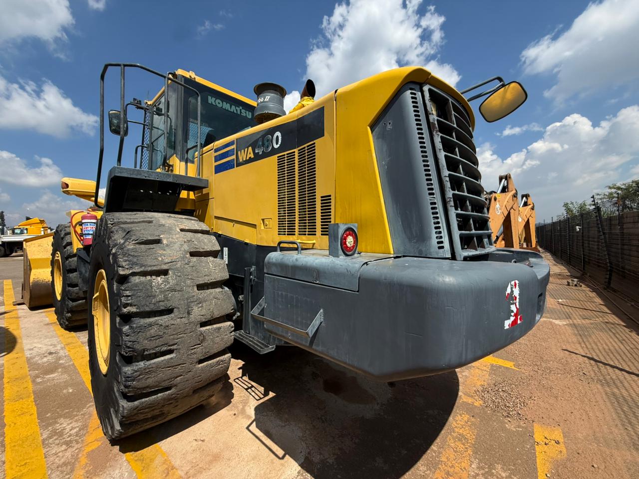 2013 KOMATSU FRONT END LOADER W 480 (A1354)