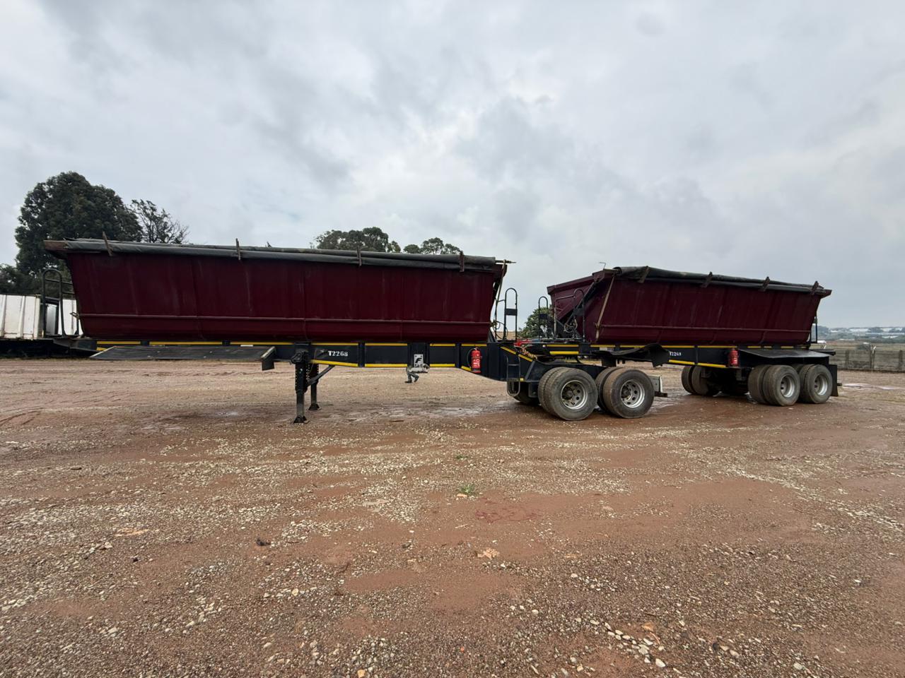 2018 CIMC LINK SIDE TIPPER TRAILER (IS977)