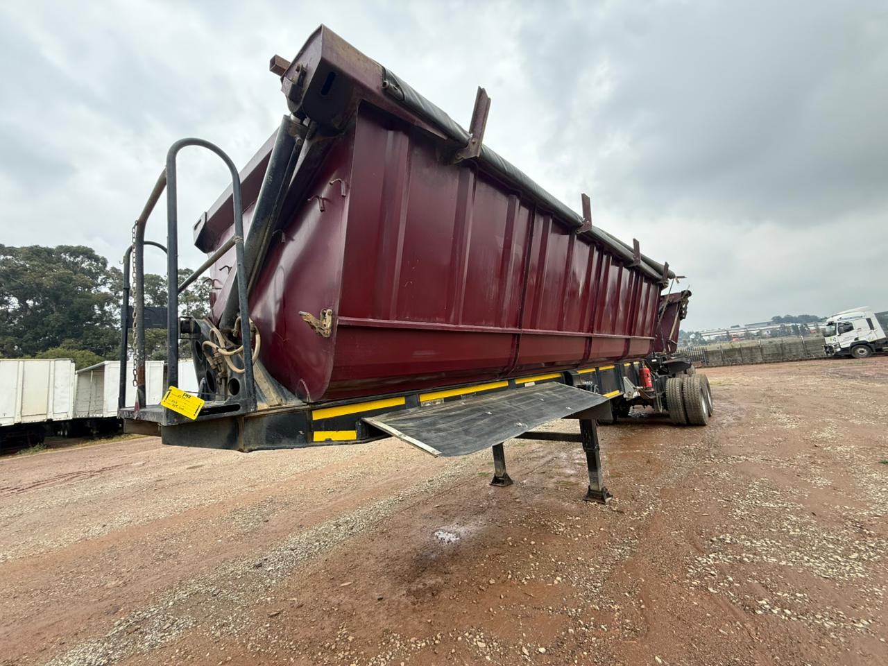 2018 CIMC LINK SIDE TIPPER TRAILER (IS977)
