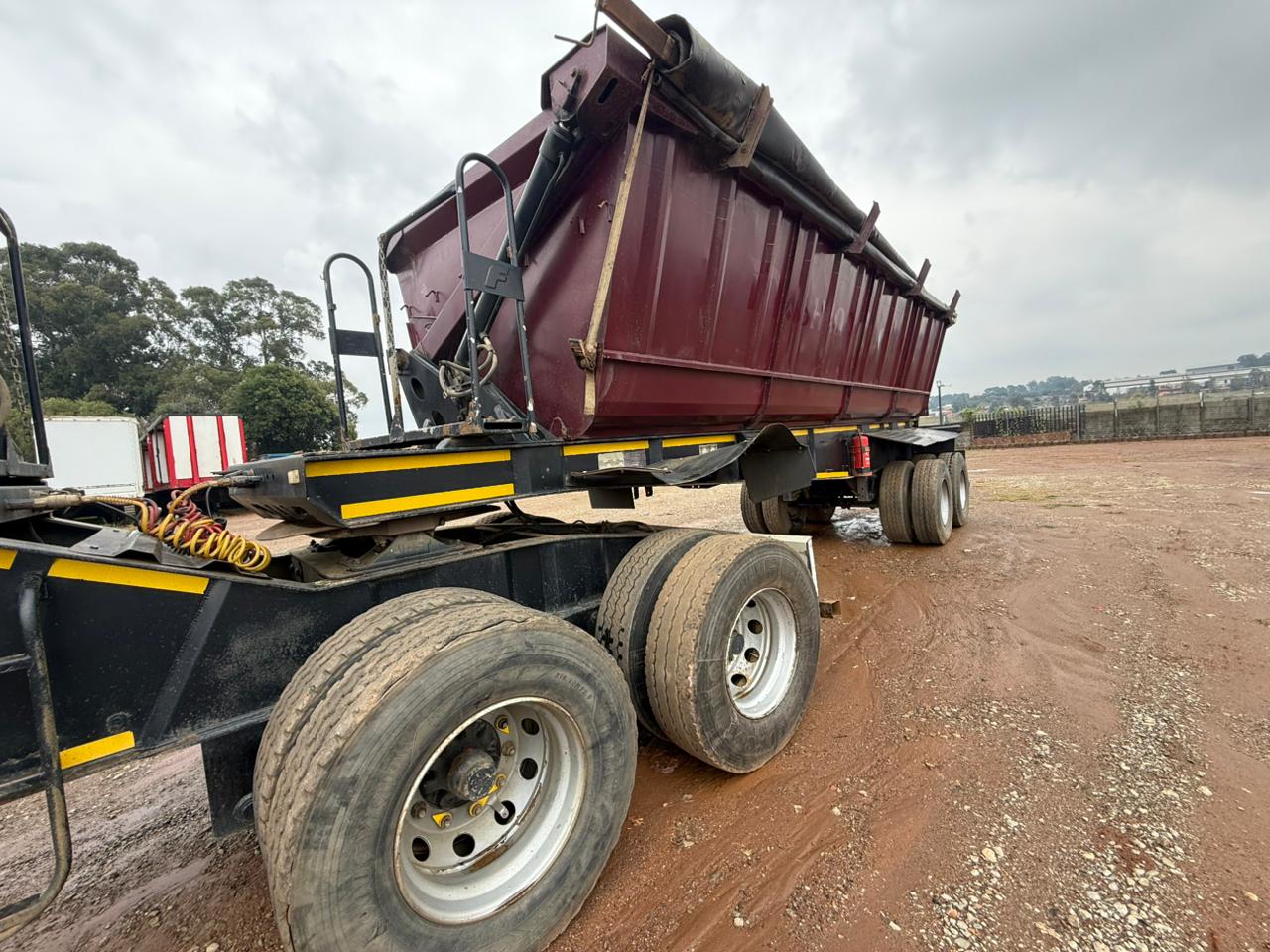 2018 CIMC LINK SIDE TIPPER TRAILER (IS977)