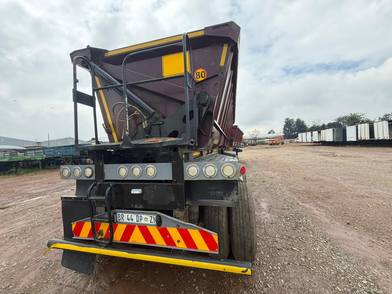 2018 CIMC LINK SIDE TIPPER TRAILER (IS977)