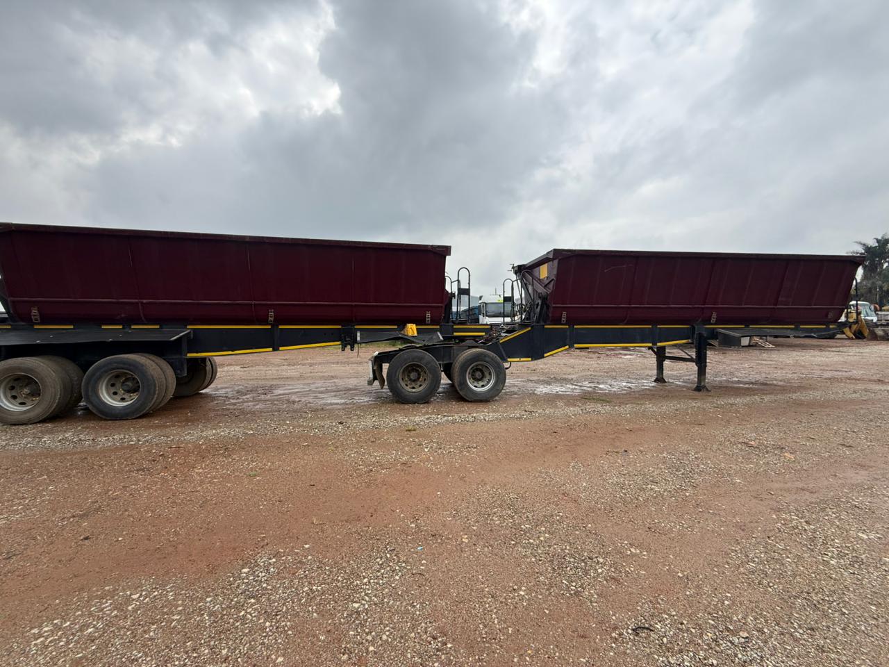 2018 CIMC LINK SIDE TIPPER TRAILER (IS977)