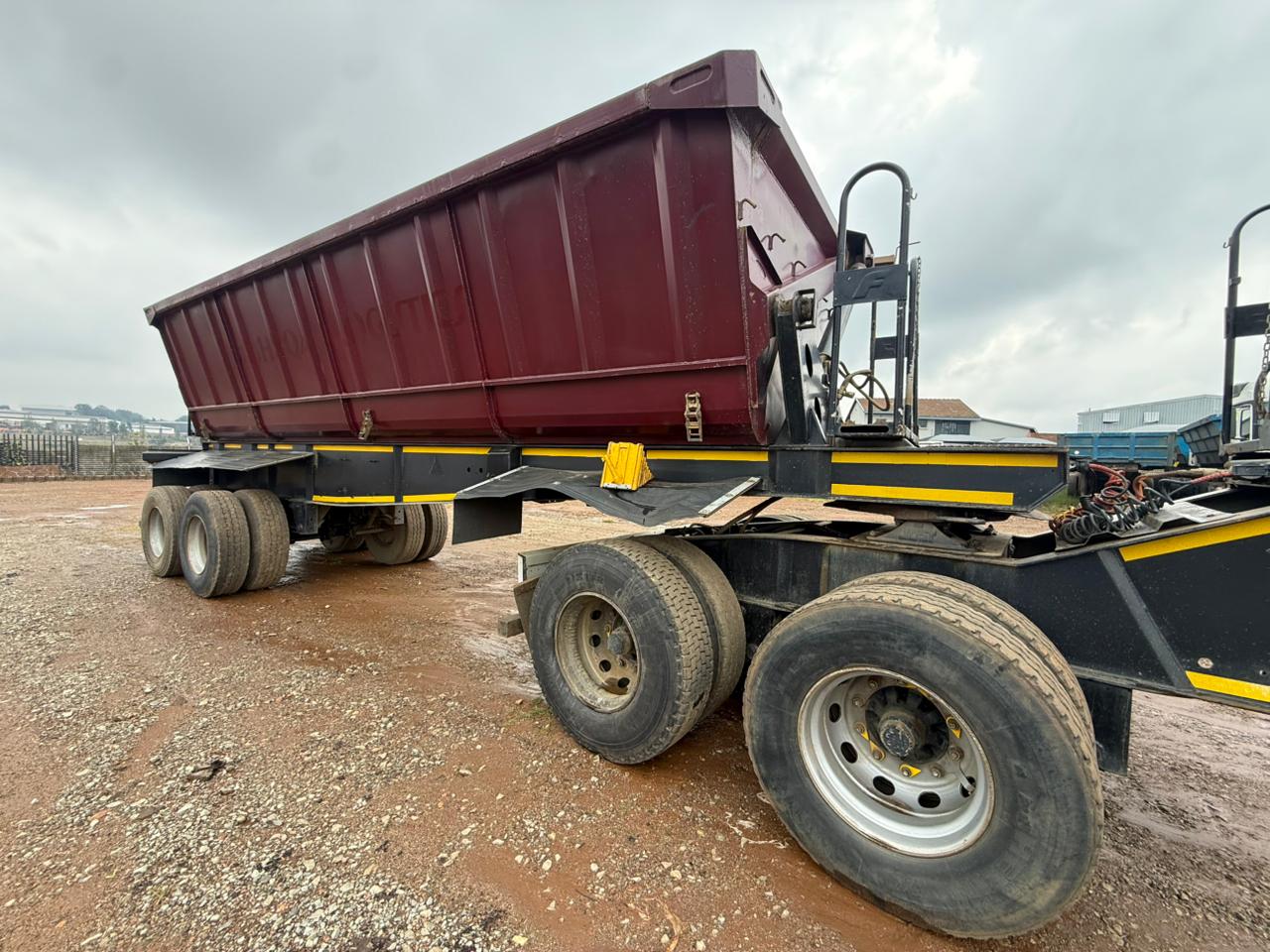 2018 CIMC LINK SIDE TIPPER TRAILER (IS977)