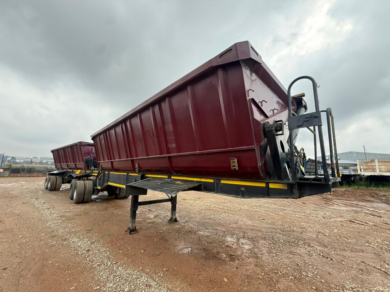 2018 CIMC LINK SIDE TIPPER TRAILER (IS977)