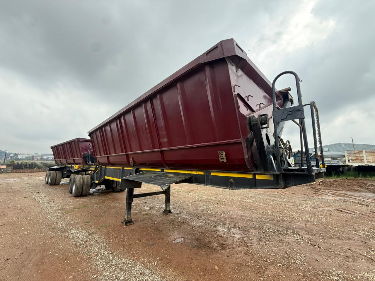 2018 CIMC LINK SIDE TIPPER TRAILER (IS977)