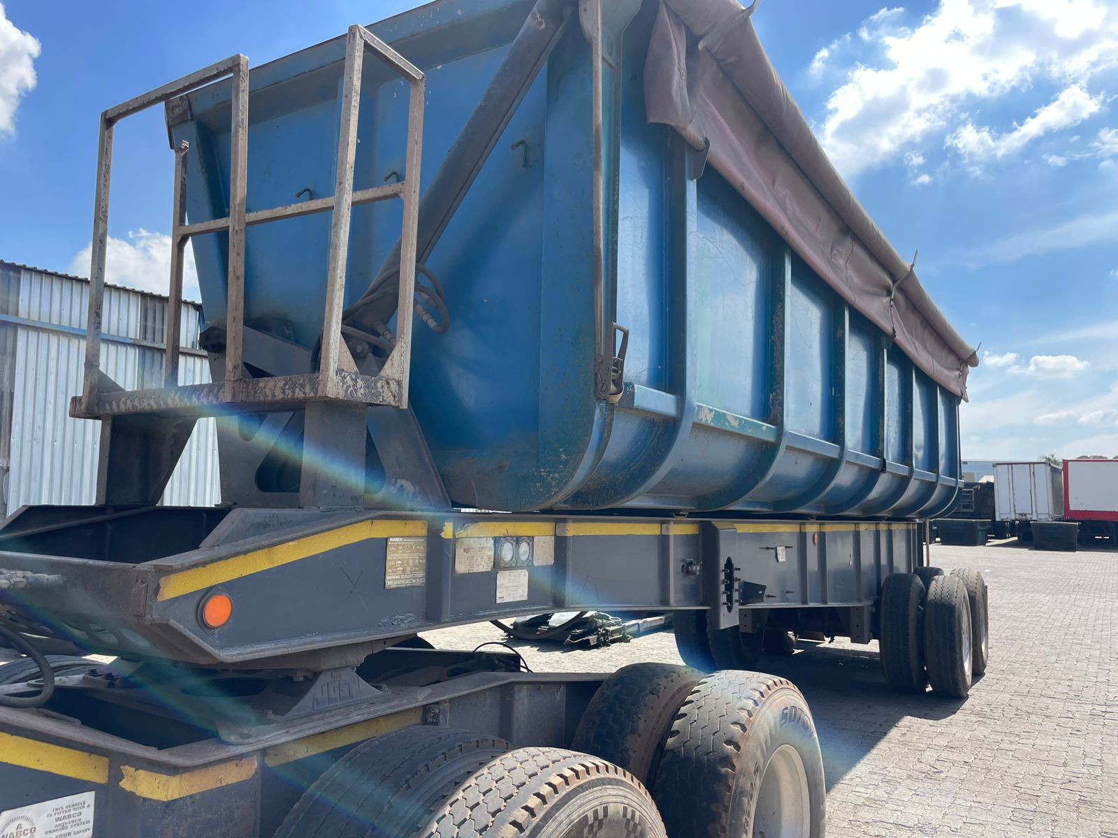 2010 TOP TRAILER SIDE TIPPER LINK TRAILER (CS2196)