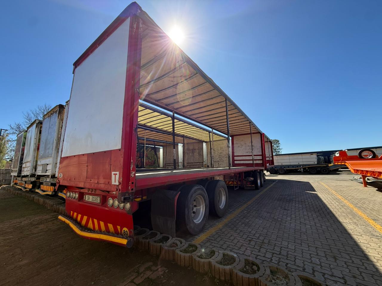 2012 SA TRUCK BODIES SUPER LINK TAUTLINER TRAILER (SN5795)