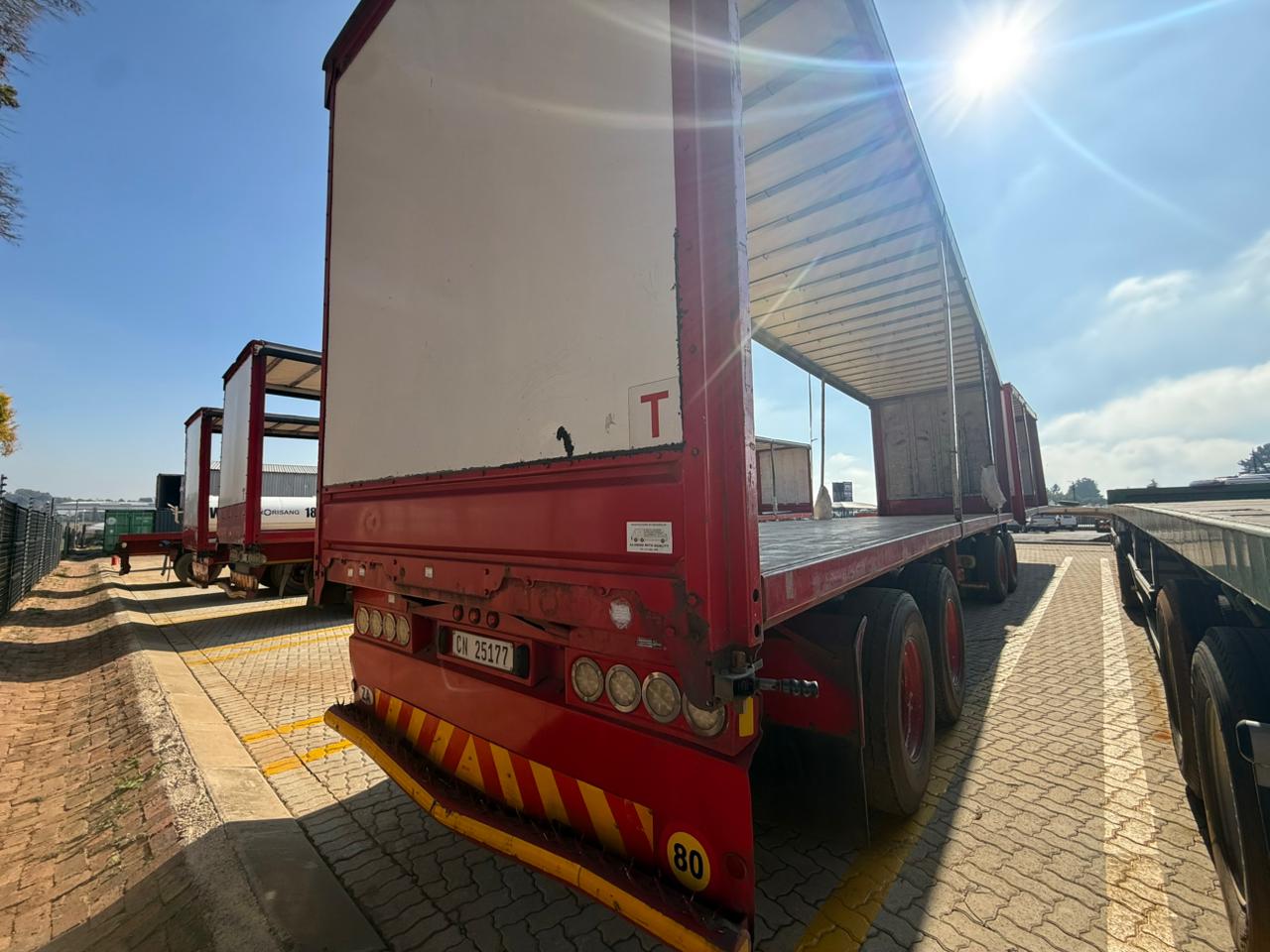 2014 HENRED FRUEHAUF SUPER LINK TAUTLINER TRAILER (SN5849)