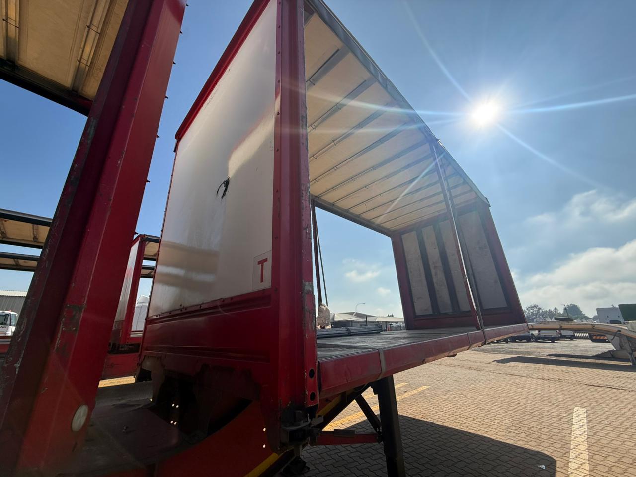 2014 HENRED FRUEHAUF SUPER LINK TAUTLINER TRAILER (SN5849)