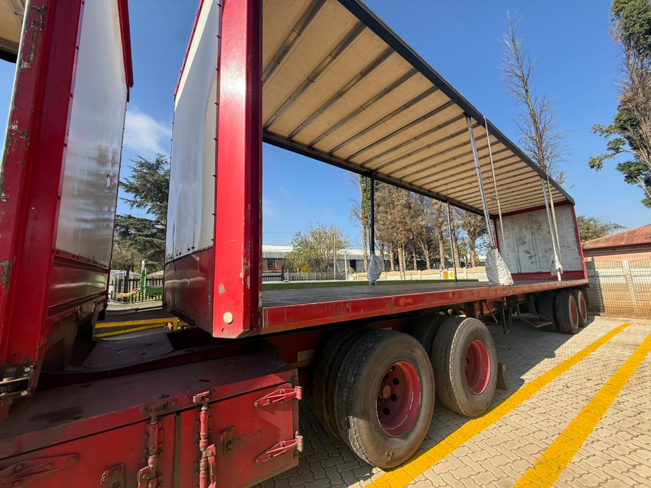 2014 HENRED FRUEHAUF SUPER LINK TAUTLINER TRAILER (SN5849)