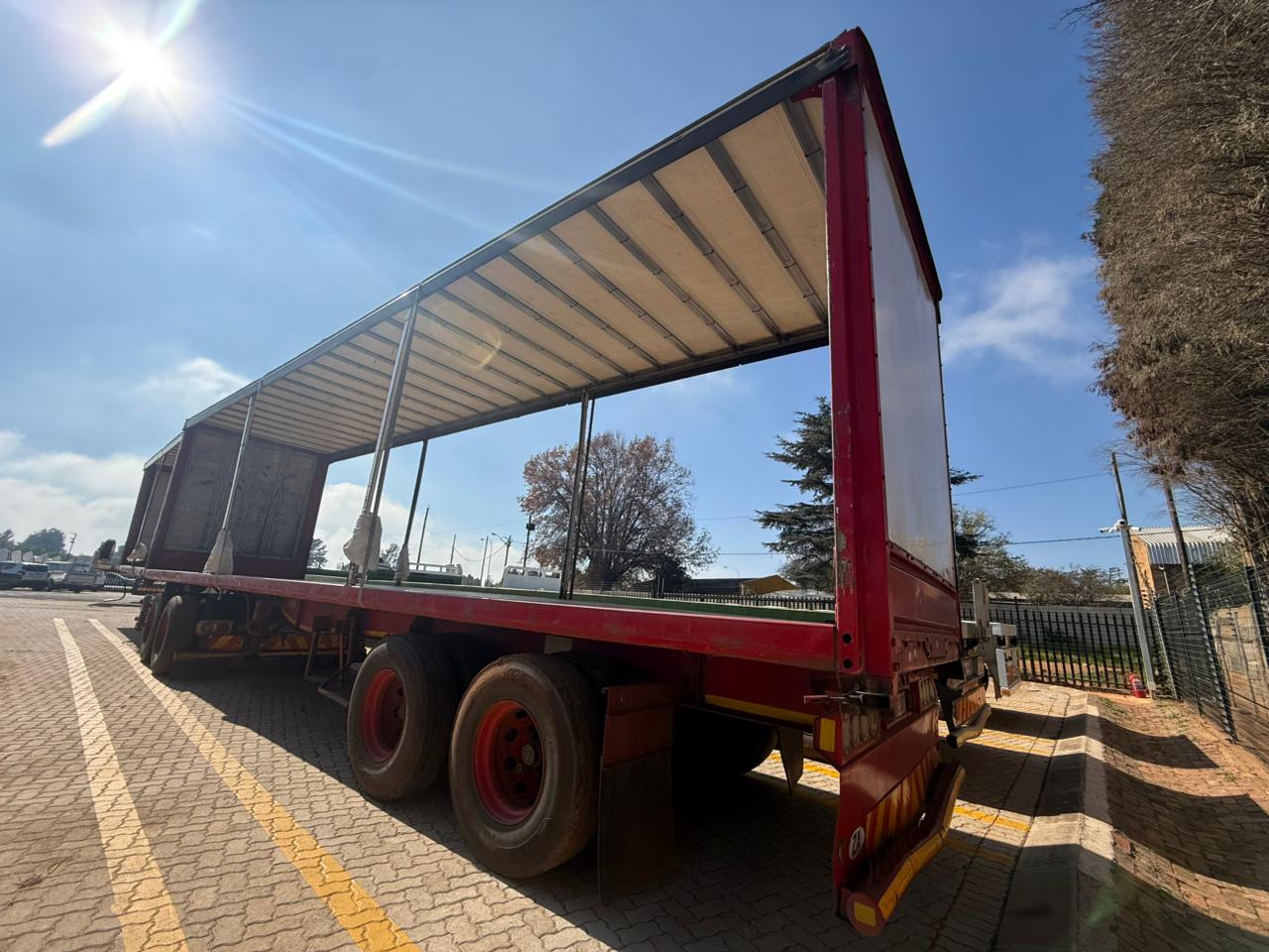 2014 HENRED FRUEHAUF SUPER LINK TAUTLINER TRAILER (SN5849)