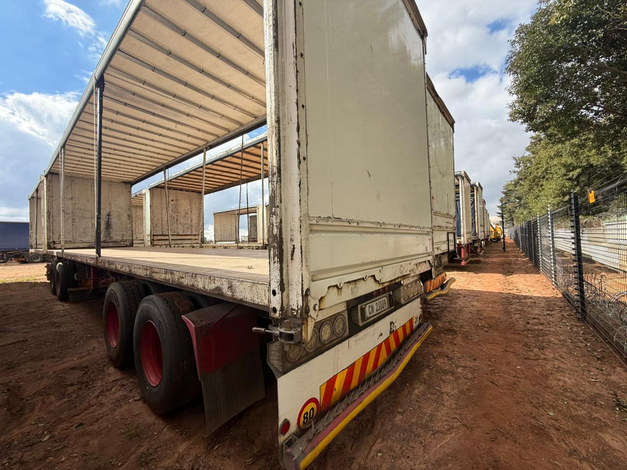 2014 HENRED FRUEHAUF SUPER LINK TAUTLINER TRAILER (SN5841)