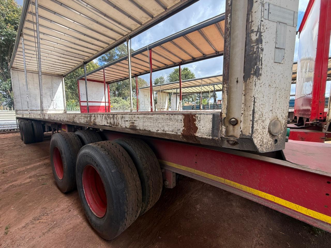 2014 HENRED FRUEHAUF SUPER LINK TAUTLINER TRAILER (SN5841)
