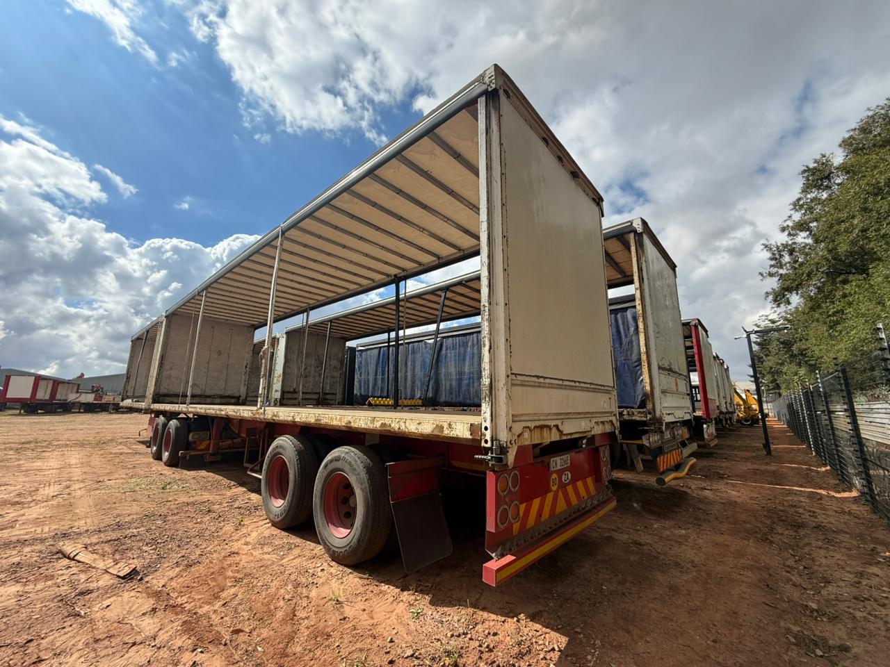 2014 HENRED FRUEHAUF SUPER LINK TAUTLINER TRAILER (SN5846)