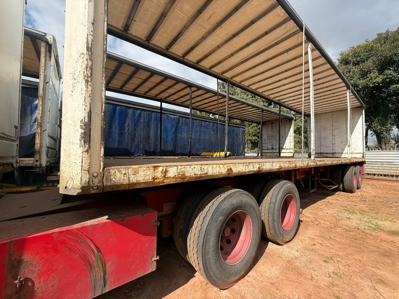 2014 HENRED FRUEHAUF SUPER LINK TAUTLINER TRAILER (SN5846)