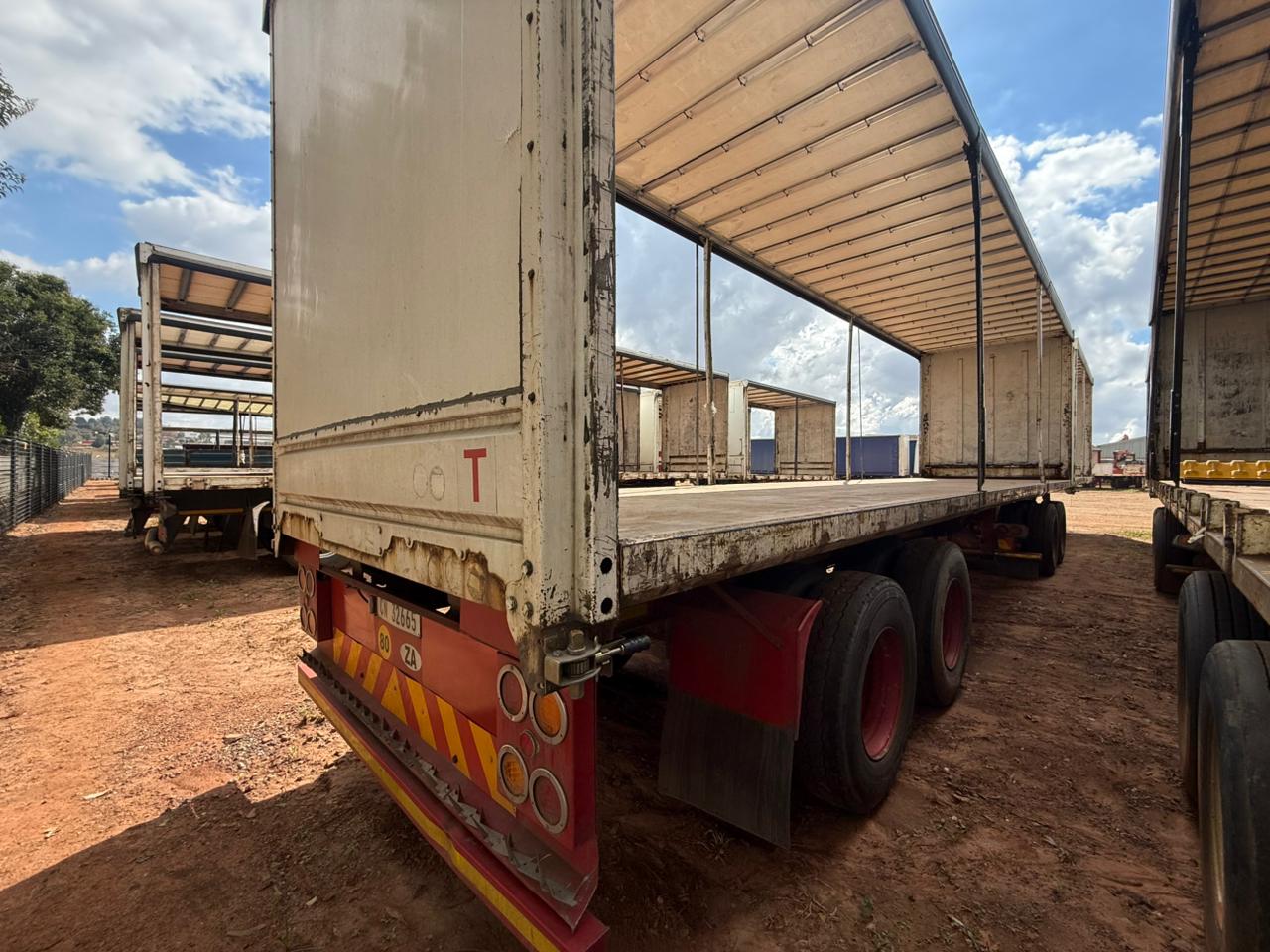 2014 HENRED FRUEHAUF SUPER LINK TAUTLINER TRAILER (SN5846)