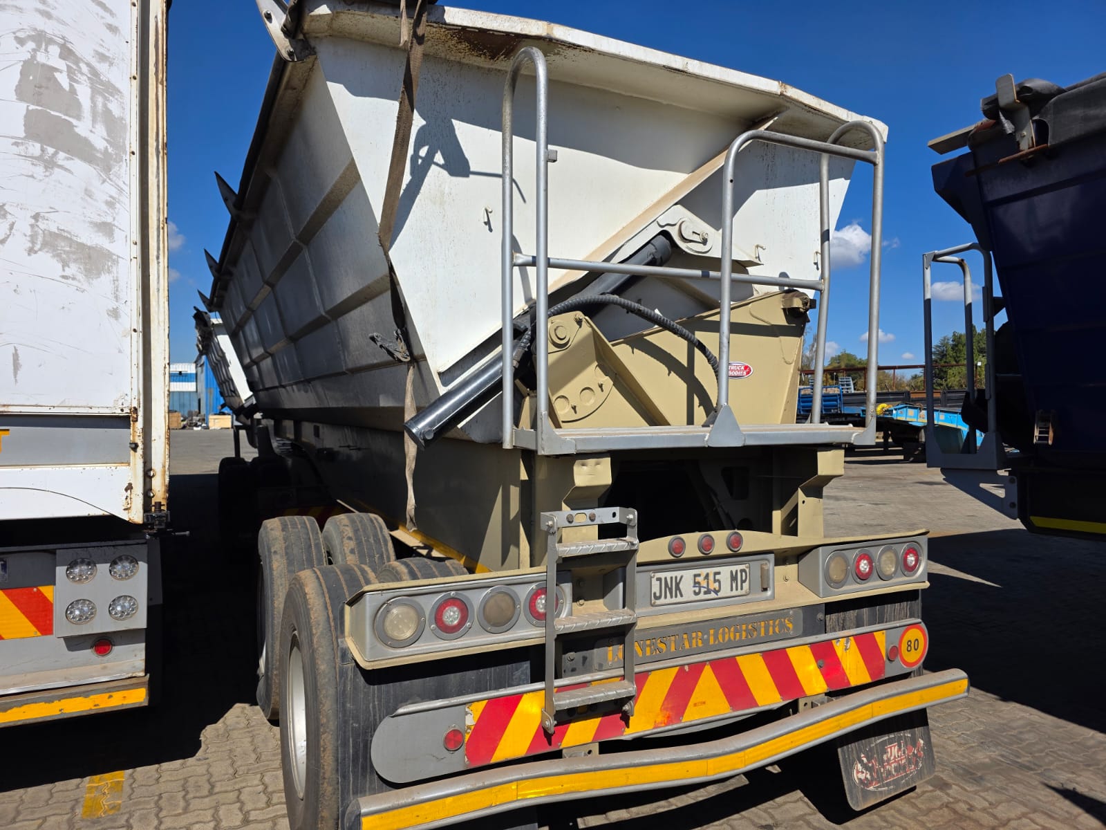 2018 SA TRUCK BODIES SIDE TIPPER LINK 45M3 TRAILER (CS2204)
