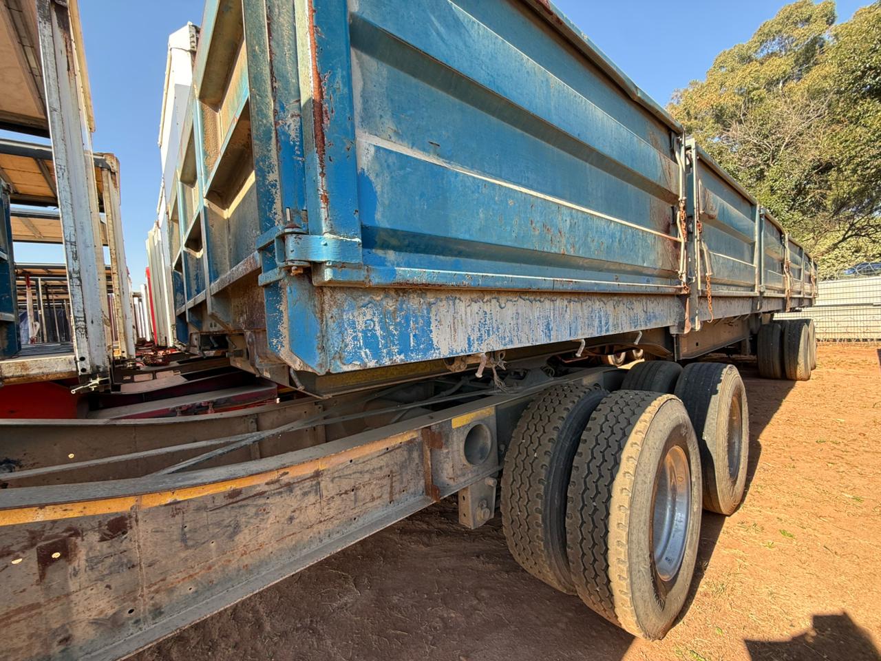 2017 AFRIT SUPER LINK DROP SIDE TIPPER TRAILER (SN5687)