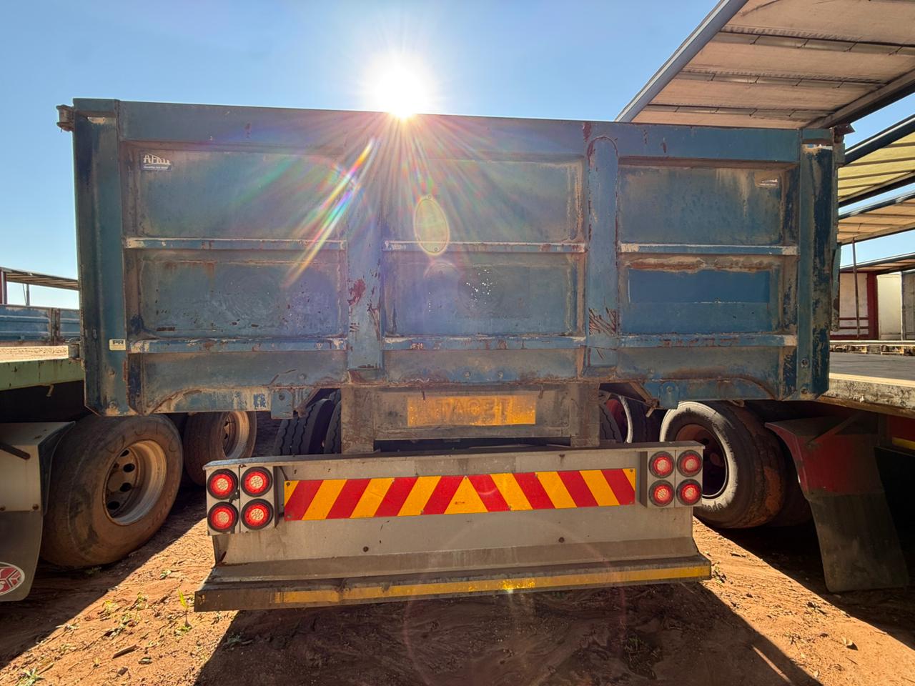 2017 AFRIT SUPER LINK DROP SIDE TIPPER TRAILER (SN5687)