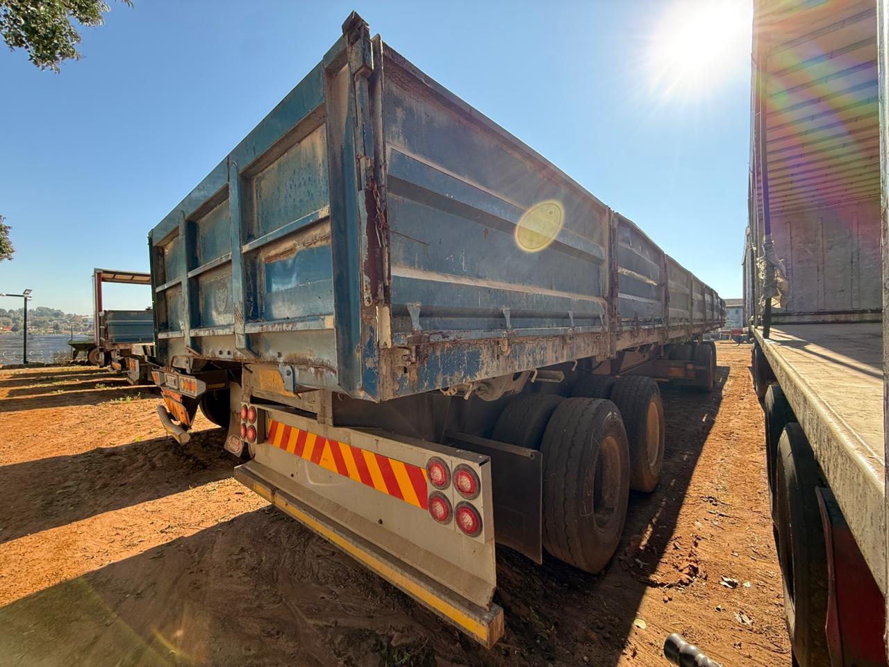 2017 AFRIT SUPER LINK DROP SIDE TIPPER TRAILER (SN5687)