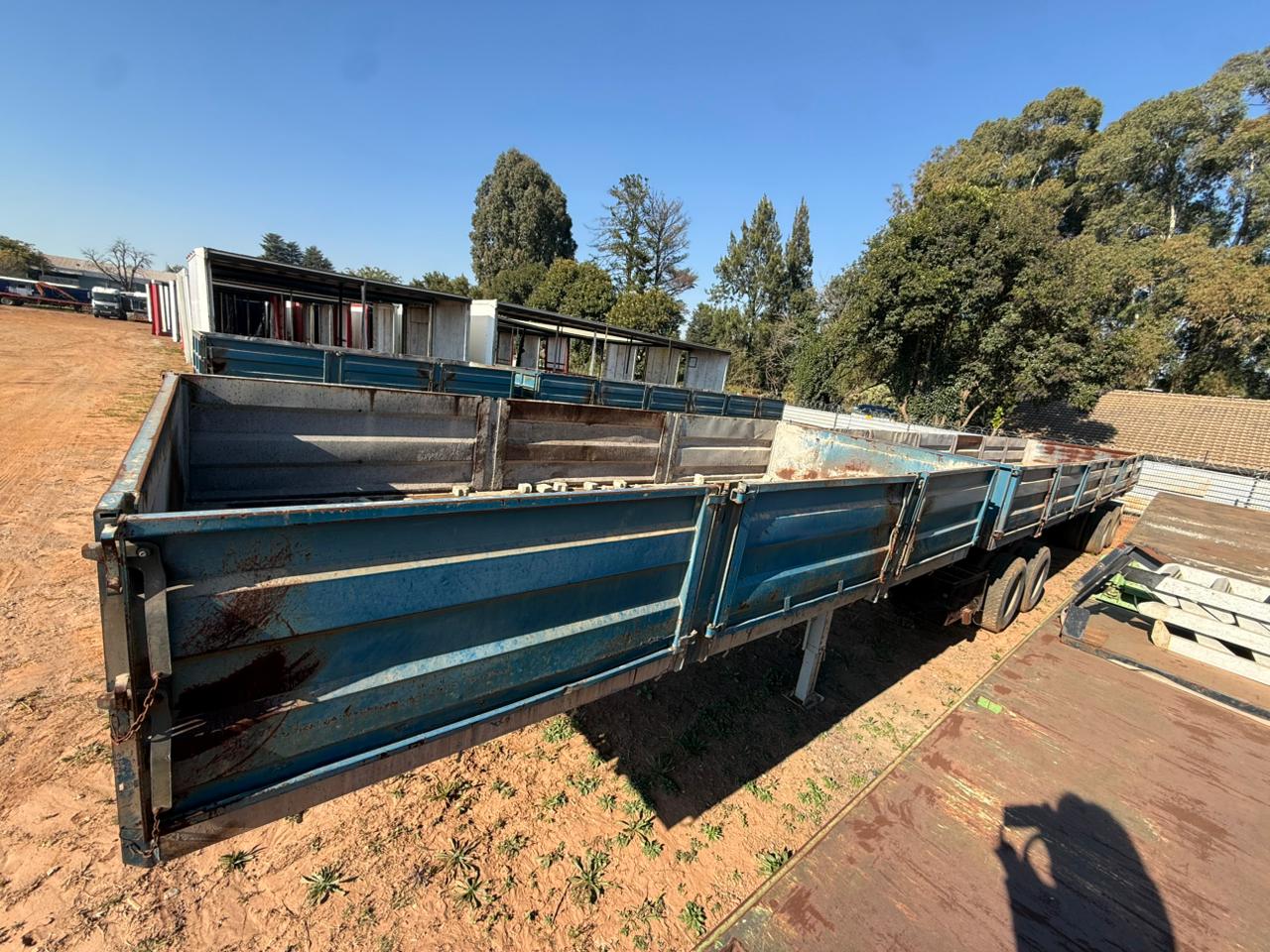 2017 AFRIT SUPER LINK DROP SIDE TIPPER TRAILER (SN5687)