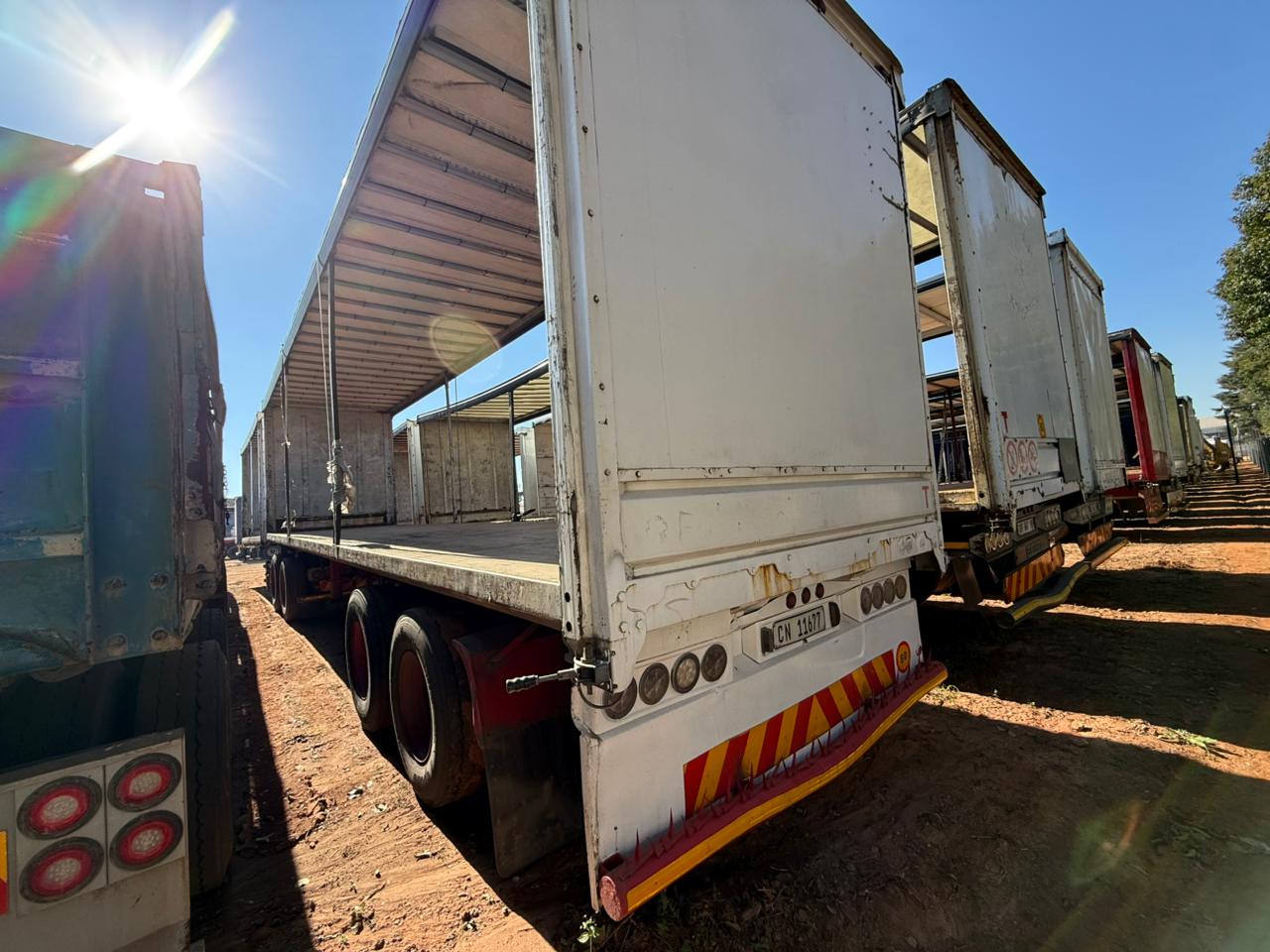 2014 HENRED FRUEHAUF SUPER LINK TAUTLINER TRAILER (SN5852)