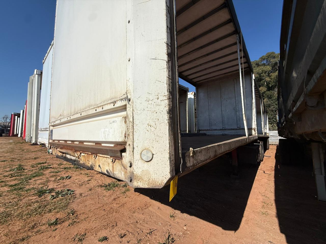 2014 HENRED FRUEHAUF SUPER LINK TAUTLINER TRAILER (SN5852)