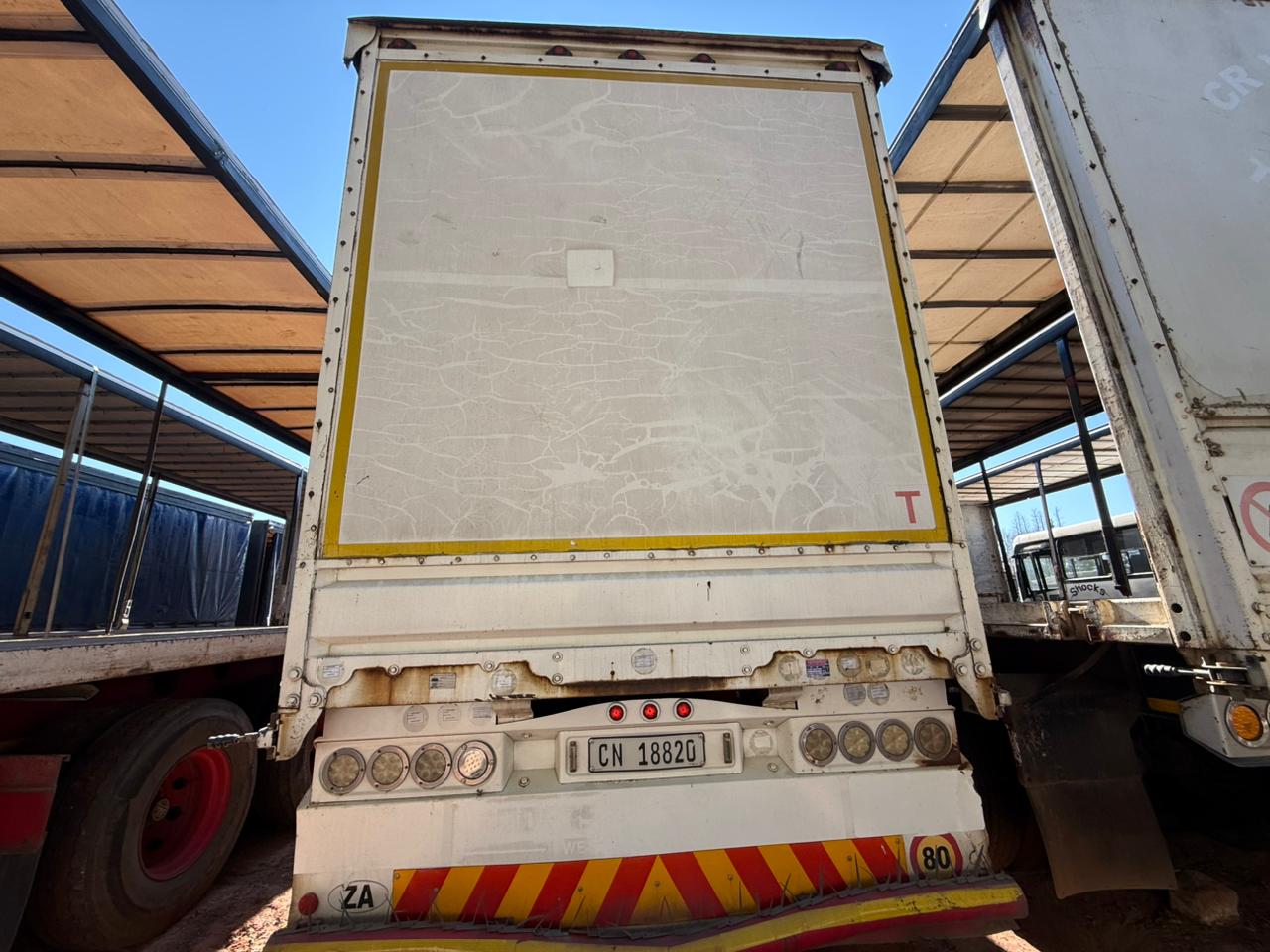 2015 HENRED FRUEHAUF SUPER LINK TAUTLINER TRAILER (SN5856)
