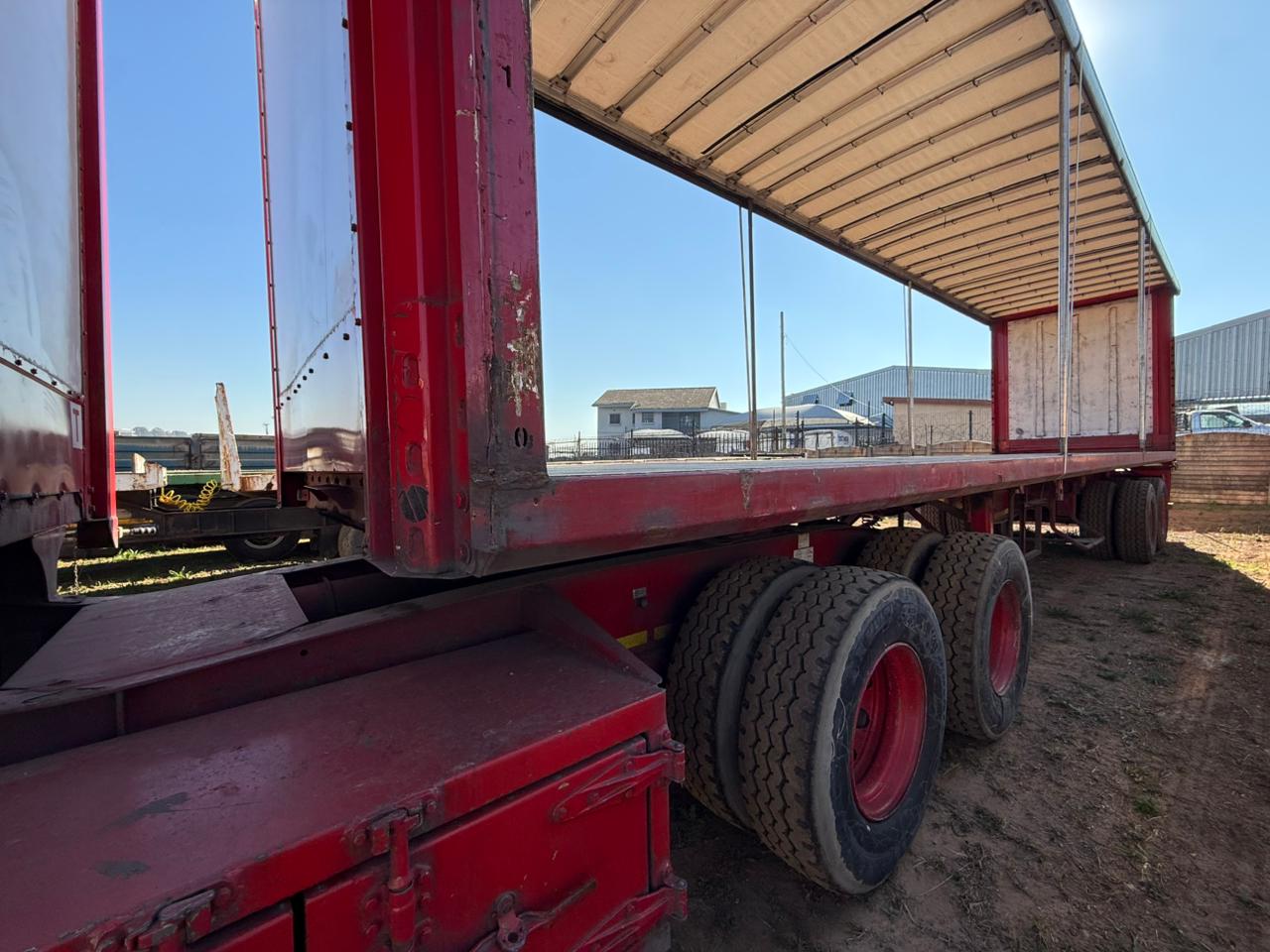 2016 HENRED FRUEHAUF SUPER LINK TAUTLINER TRAILER (SN5859)
