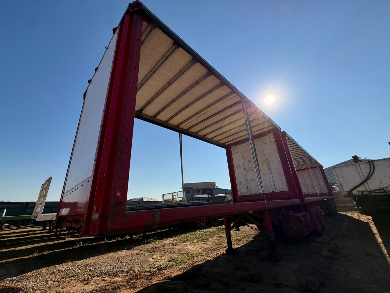 2016 HENRED FRUEHAUF SUPER LINK TAUTLINER TRAILER (SN5859)