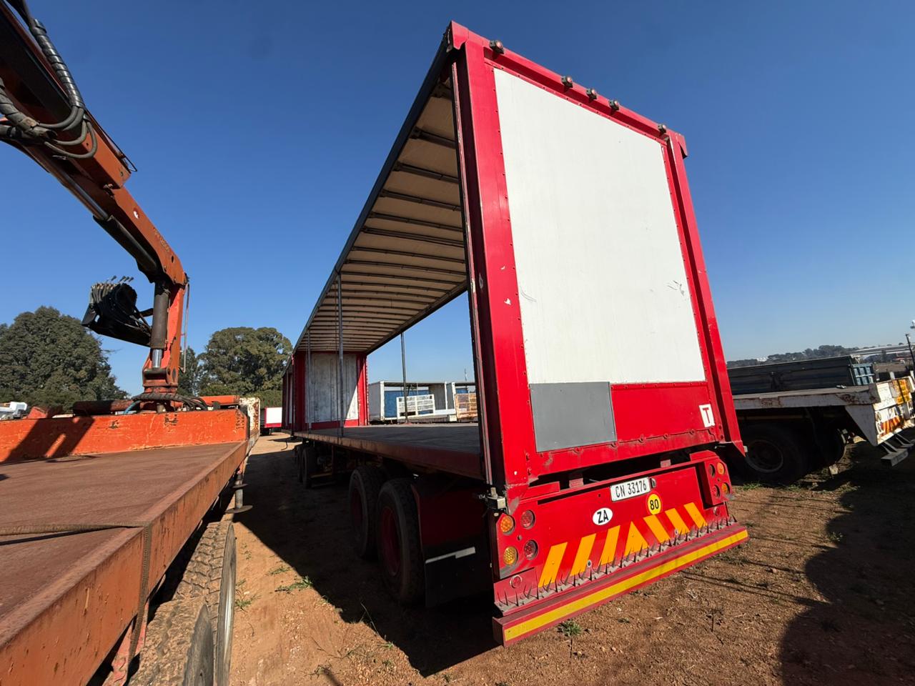 2016 HENRED FRUEHAUF SUPER LINK TAUTLINER TRAILER (SN5859)
