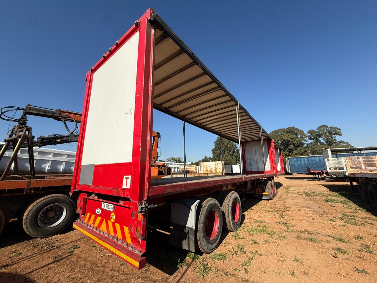 2016 HENRED FRUEHAUF SUPER LINK TAUTLINER TRAILER (SN5859)
