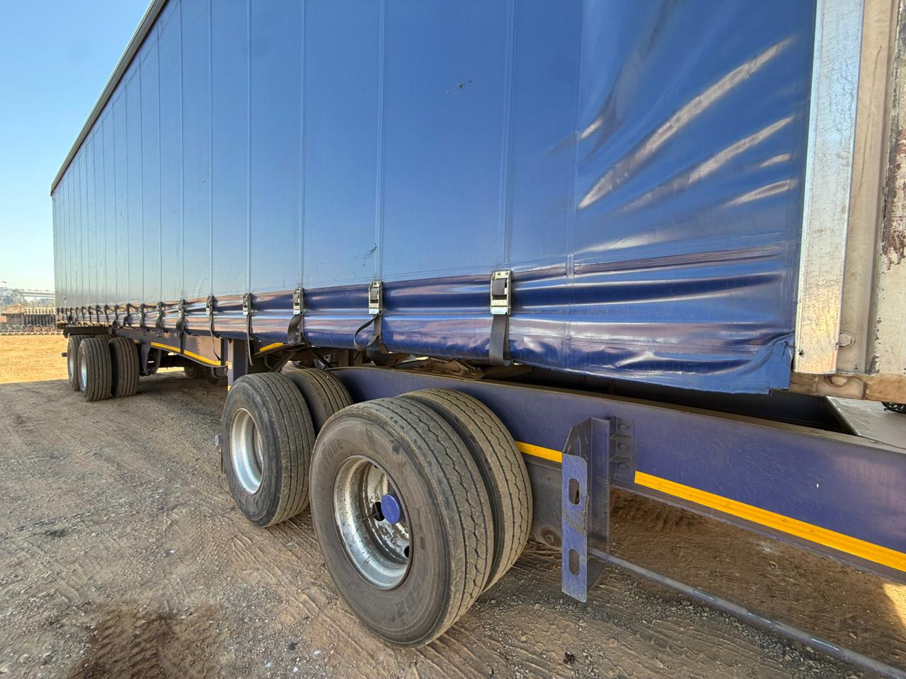 2014 HENRED FRUEHAUF SUPER LINK TAUTLINER TRAILER (IS992)