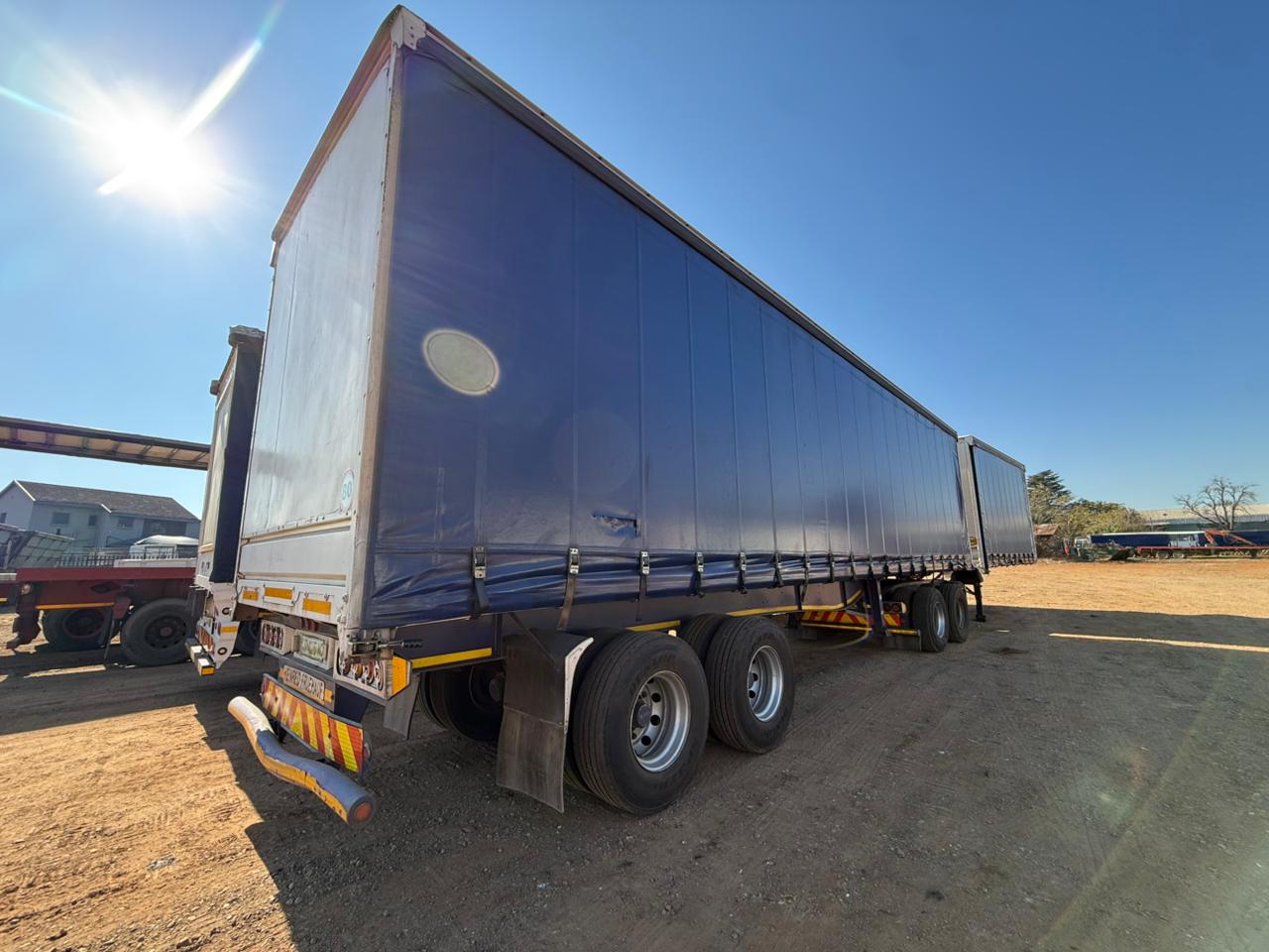 2014 HENRED FRUEHAUF SUPER LINK TAUTLINER TRAILER (IS992)