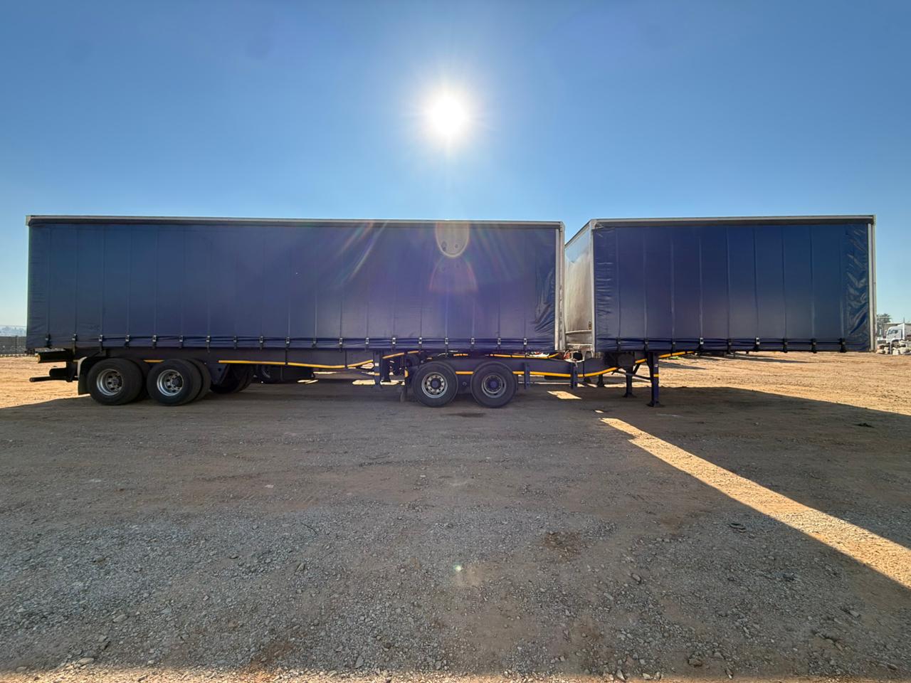 2014 HENRED FRUEHAUF SUPER LINK TAUTLINER TRAILER (IS992)