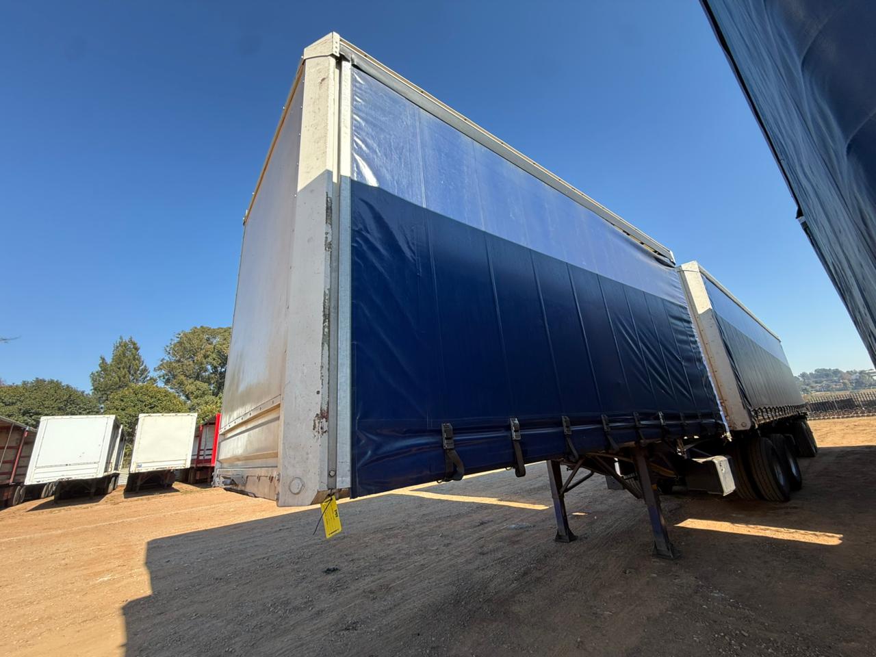 2014 HENRED FRUEHAUF SUPER LINK TAUTLINER TRAILER (IS992)