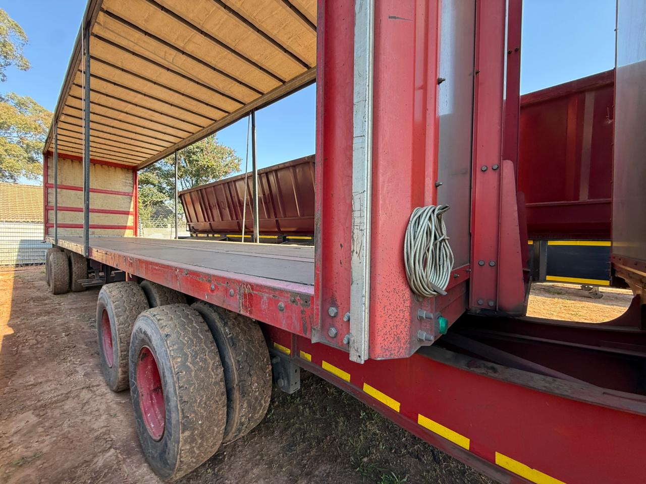 2015 GRW SUPER LINK TAUTLINER TRAILER (SN5842)