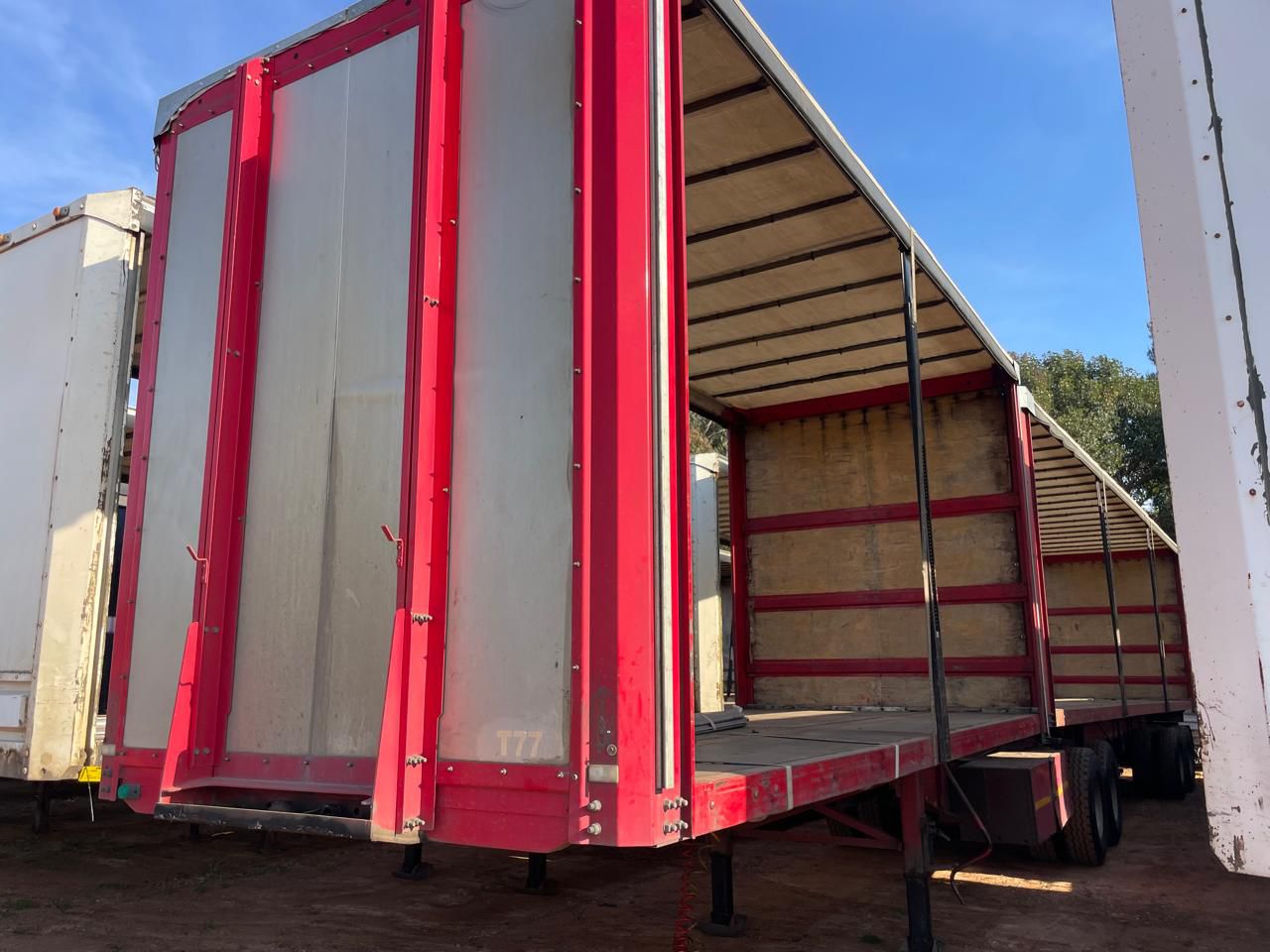 2015 GRW SUPER LINK TAUTLINER TRAILER (SN5858)