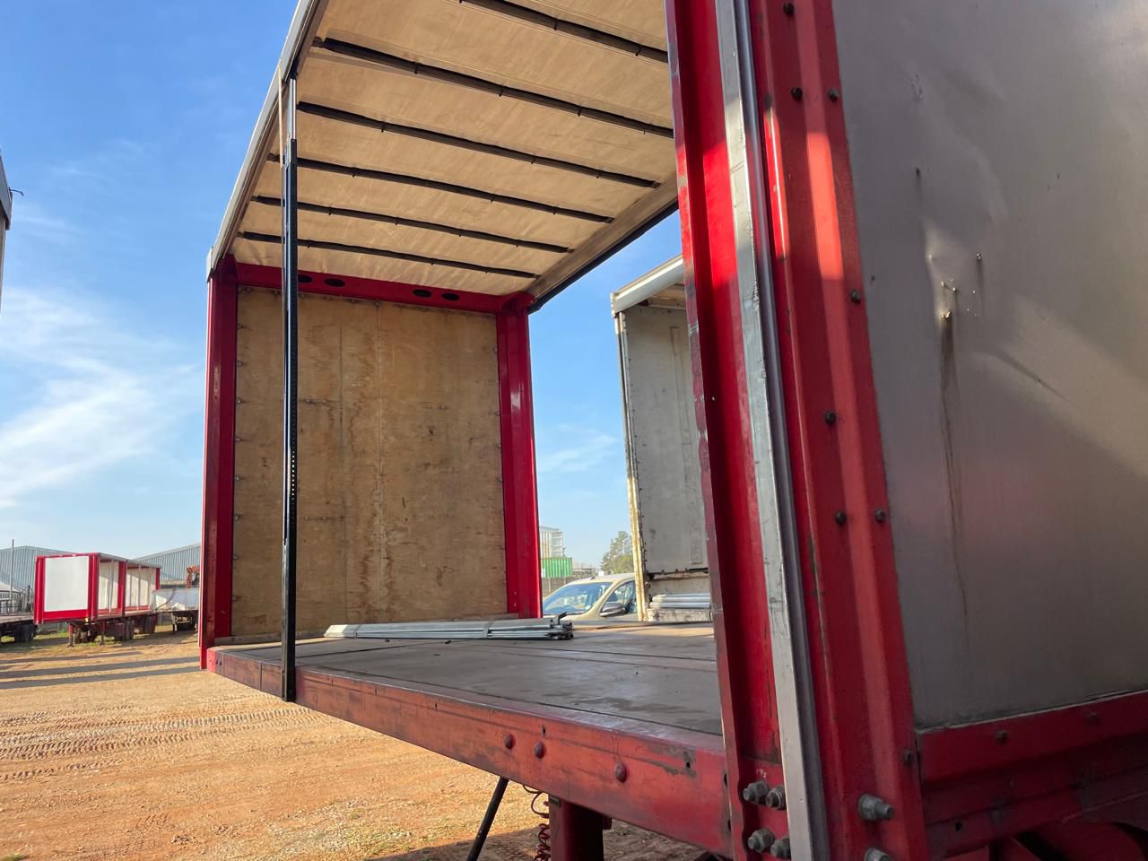 2015 GRW SUPER LINK TAUTLINER TRAILER (SN5858)