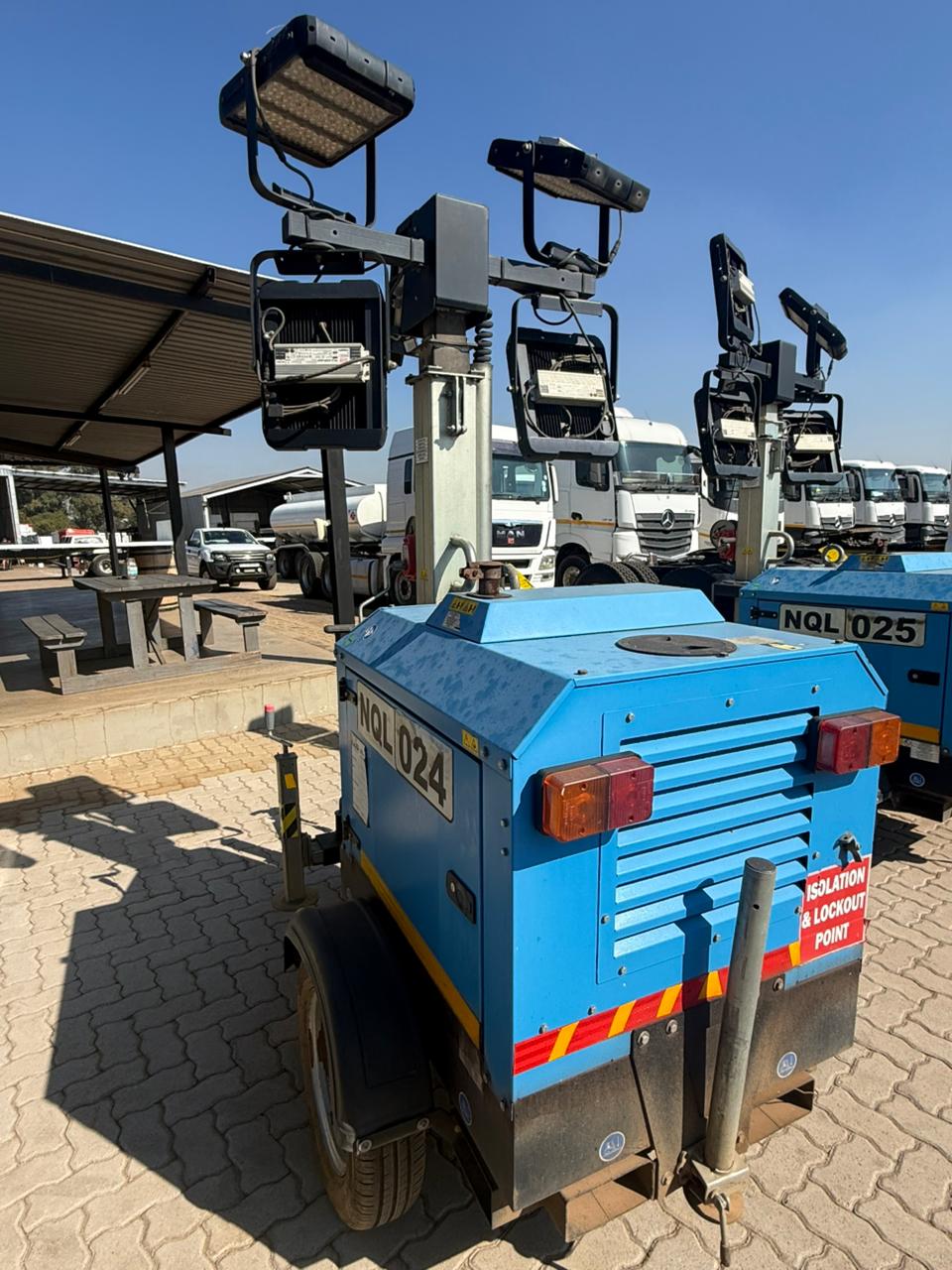 USED PRAMAC LIGHTING TOWER (PCS627)