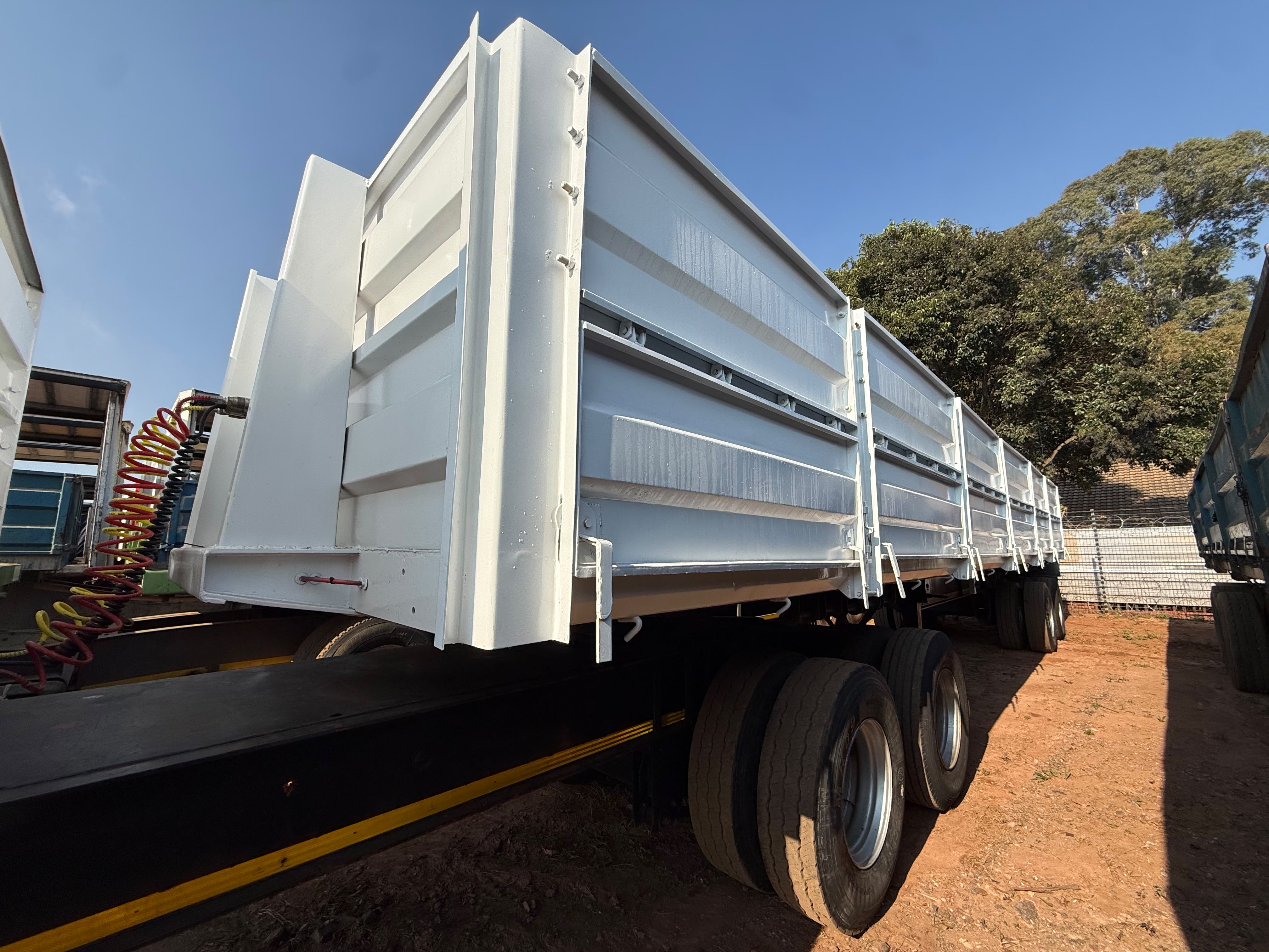 1996 HENRED DROPSIDE SUPER LINK 6/12 TRAILER (SN5863)